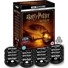 해리포터 8편의 영화 전집 4K UHD + 블루레이 리전프리 DVD 미국발송, 해리포터 8편의 영화 전집 4K UHD + 블루레이 리