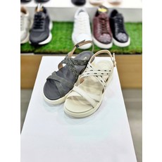 탠디 보석 경량 쿠션 여성 샌들 4CM굽 X25036_DG