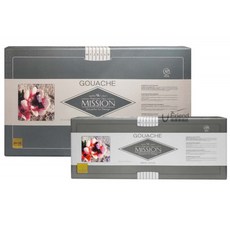 Mission鈦級 Gouache不透明水彩15ml盒裝12-34色, 15ml12入