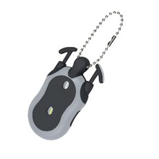 高爾夫球計分器，雙孔計數器，計分器，附掛鍊, 1個, 高爾夫計分器