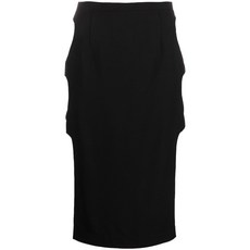 마르코람발디 컷아웃 미디 스커트