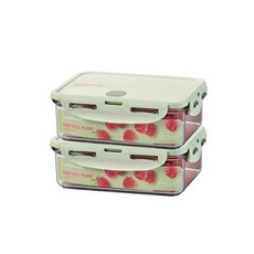 락앤락 비스프리 퓨어 직사각 밀폐용기 750ml 2P세트 182821