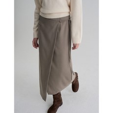 [국내매장정품] 에잇세컨즈 8SECONDS 맥시랭스 랩스커트 베이지 125X27MQAA 144727