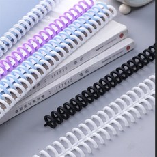 호야댁디자인 셀프제본 바인더링, 블랙 10mm