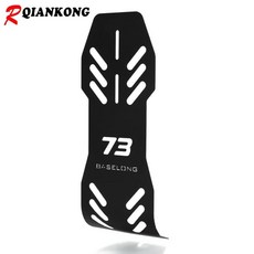 오프로드 오토바이 미들 머드가드 펜더 커버 백 스플래시 가드 프로텍터 뉴 슈퍼, 1. Black, 기본