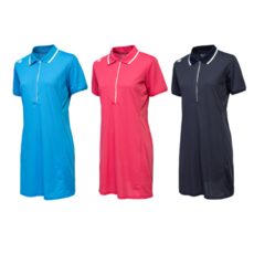 혼마 혼마골프 여성 SS 숄더 포인트 로고 반팔 원피스 936734455