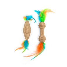 고양이 스크래쳐 아령 1개 고양이 스크래처 장난감 고양이스크래쳐