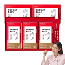 [선물세트] 대원제약 대원헬스 면역엔 6년근 홍삼스틱(소비기한 2026.09.10), 3세트, 30회분