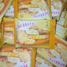 【粿女兒商行】健康日誌 脆餅 (起士/法式蒜味/海苔/海鹽燒烤) - 洋芋脆餅系列, 1個, 起士洋芋