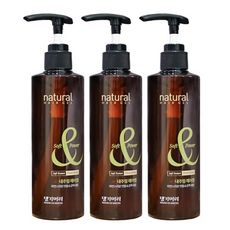 댕기머리 내추럴 헤어젤 강력셋팅 스타일, 3개, 250g