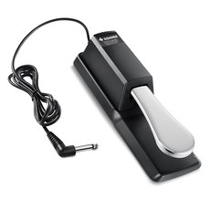 도너 DSP-001 키보드용 서스테인 페달 디지털 피아노/ Donner DSP-001 Sustain Pedal for Keyboard Universal Piano Pedal w, N/A, 1개, 검은색