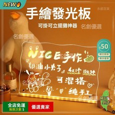 A13 商業廣告展示熒光板 可擦寫手寫電子廣告牌