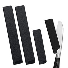 샘코스 칼 케이스 4개 세트 2가지 사이즈 칼 보관함 칼 보호 커버 칼 가방 나이프 커버 칼 커버 초경량·소형·휴대 가능·아웃도어·홈키친용·나이프용 셰프용 (블랙), 28g