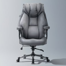 누카 커스텀체어 G900-PU 컴퓨터의자 사무용 사무실 학생 가죽 게이밍 책상의자, 다크그레이