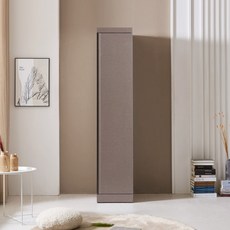 솜씨방가구 E0 로즈키높이 400 틈새옷장(이단봉형), 카키그레이