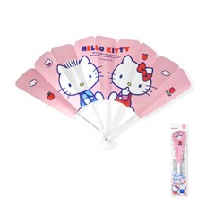 휴대용 접이식 부채 캐릭터 가벼운 초경량 다용도 실용 정리 보관, 1개, 상세페이지 참조