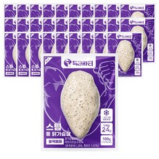 득근파티 통 닭가슴살 블랙페퍼, 30개, 100g