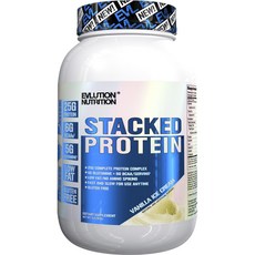 EVLUTIONNUTRITION Evlution Nutrition堆積蛋白, Vanilla Ice Cream, 907g, 1罐