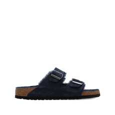 버켄스탁 아리조나 시어링 라이닝 플랫 샌들