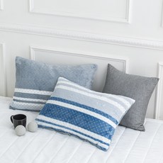 에브라임 쉬크 밍크 극세사 베개커버 40X60 2P