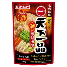 DAISHO 大逸昌 天下一品 紅色雞白湯風味火鍋湯底 即食型, 1個, 700g
