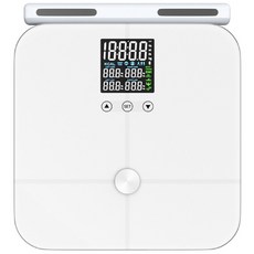 VMI 微米 八電極藍芽體脂計, 白色, 1個, 體脂計