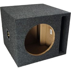 카오디오 싱글 10 SPL 베이스 서브우퍼 라비린스 벤트 서브박스 스테레오 인클로저, 1개