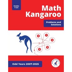 (英文圖書)Math Kangaroo Problems and Solutions - Grades 7 & 8 - Odd Years 平裝版, Math Kangaroo USA, 英文