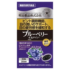 메이지약품 블루베리 + 루테인 소프트젤, 1개, 60정