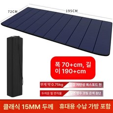 냉기차단 발포매트 캠핑소품 경량 바닥단열 백패킹 돗자리 휴대성 추위방지 등산 야외 제품, 6.70폭 블루 낮잠매트 1.5cm
