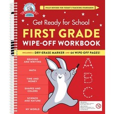 Get Ready for School: First Grade Wipe Off Workbook Spiral, Black Dog & Leventhal Publi..., English, 9780762475841