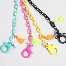 원이가게 국내생산 아동 유아 어린이 마스크 분실 방지 줄 끈 공룡 명찰 더블 마스크 스트랩