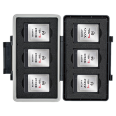 JJC 記憶卡收納盒 記憶卡收納 Micro SD XQD 各式記憶卡 記憶卡盒 SD卡收納 SD卡盒, 1個