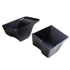 지프 랭글러 JL JLU 4xe 스포츠 루비콘 2025용 자동차 트렁크 화물 보관함 정리함 트레이 내부 액세서리, Black