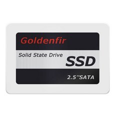 Goldenfir 노트북 데스크탑용 고품질 솔리드 스테이트 드라이브 512GB 2.5인치 SSD, 하얀색