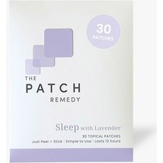 패치 레미디 해피 | L-테아닌 로 라 이노시톨 B6 D3 30, Sleep + Lavender