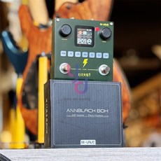 M-VAVE BLACK BOX 黑盒 數位 綜合 效果器 電吉他 箱體 模擬 錄音介面 TypeC OTG, 詳見包裝, 閃電嚕嚕安簽名限量版, 1個