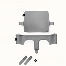 [정품] 스토케 트립트랩 베이비세트2 연장글라이더, 스톰 그레이