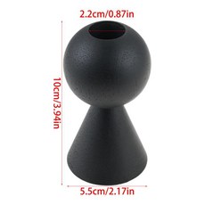 블랙 우드 캔들 홀더 촛대 생일 침실 웨딩 벽난로 크리스마스 홈 장식, 1. S, 기본