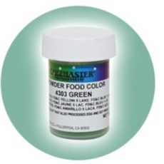 셰프마스터 지용성 가루 식용색소 그린, 3g, 1개