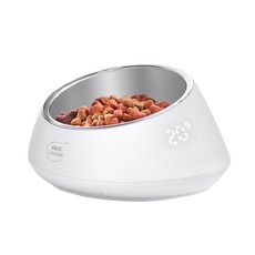 GEX 電子計量碗 犬貓專用, 1個, 57497寵物健康食事管理飼料碗