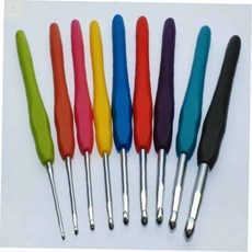 DUGNMARKT 모사용 실리콘 코바늘 9종 세트 대바늘 뜨개질코바늘 코바늘뜨개질, 1개