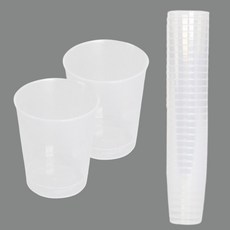 DN 플라스틱 소주컵 술잔 야외 캠핑 다회용 25개입 65ml, 1개