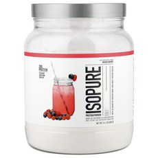Isopure 프로틴 파우더 믹스 베리 400g, 2개, 399g