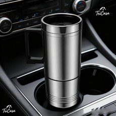 차량용 전기포트 텀블러 주전자 12V 24V LED디스플레이 온도조절 가능, 모델4 24V