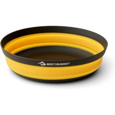 씨 투 서밋 프론티어 울트라라이트 접이식 그릇 중간 23액량온스 본 화이트 3056991, 대형, 황산염 노란색