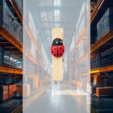 나무집게 작은무당벌레 벽장식 메모걸이 원목집게 사진클립 사진걸이 메모홀더