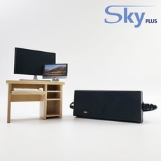 어드밴스원 모니터 AF-270GZB 12V 대한민국 KC인증(전원코드포함), 모뉴엘 모니터 MT270ED 전원 어댑터 12V 5A, 1개