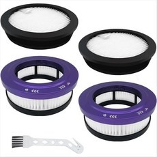 Anyson Stars 5 45000Pa/550W/70Min 진공 청소기 세척 및 재사용 가능한 필터용 HEPA 필터 교체 키트, [01] 옵션1