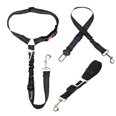寵物汽車安全帶, 黑色, 1個